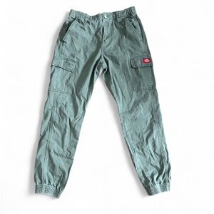 Dickies Women Green Cargo Joggers